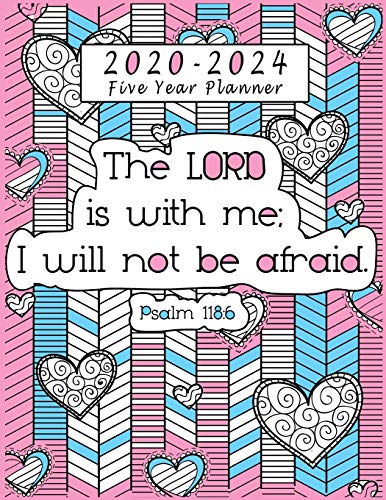 Algopix Similar Product 10 - 20202024 Five Year Planner The Lord