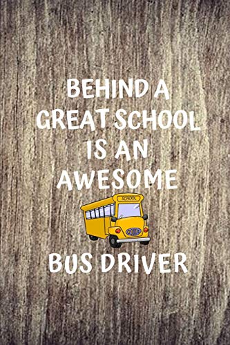 Algopix Similar Product 3 - Behind A Great School Is An Awesome Bus