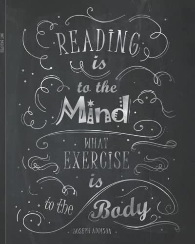Algopix Similar Product 1 - Reading Log Gifts for Book Lovers A