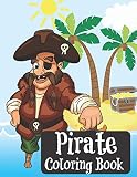 Algopix Similar Product 10 - Pirate Coloring Book Coloring Book for