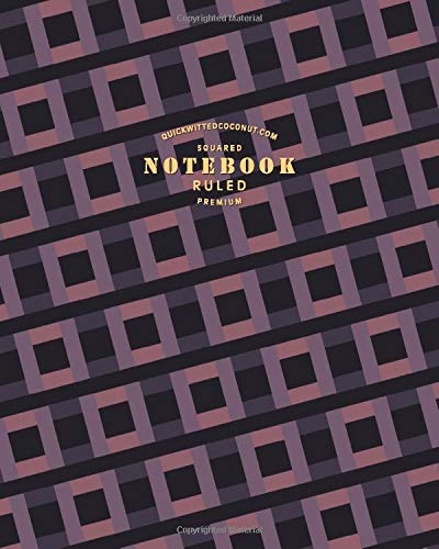 Algopix Similar Product 12 - Squared Ruled Premium Notebook