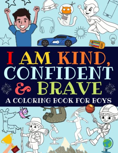 Algopix Similar Product 15 - I Am Kind Confident and Brave An