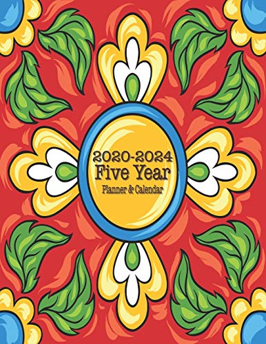 Algopix Similar Product 4 - Five Year Planner  Calendar Large