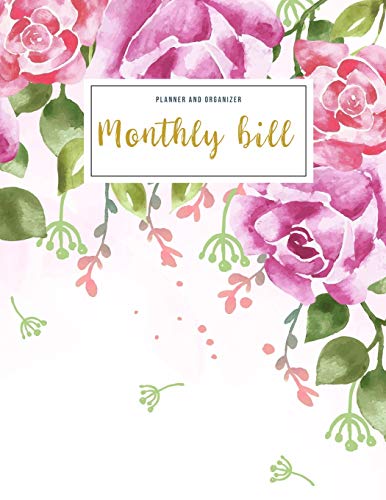 Algopix Similar Product 12 - Monthly Bill Planner and Organizer