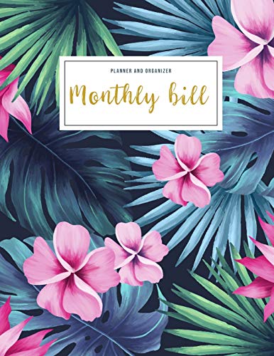 Algopix Similar Product 12 - Monthly Bill Planner and Organizer