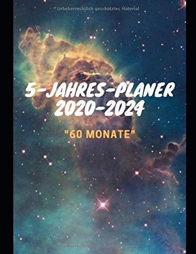 Algopix Similar Product 18 - 5JahresPlaner 20202024 60 Monate