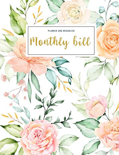 Algopix Similar Product 17 - Monthly Bill Planner and Organizer