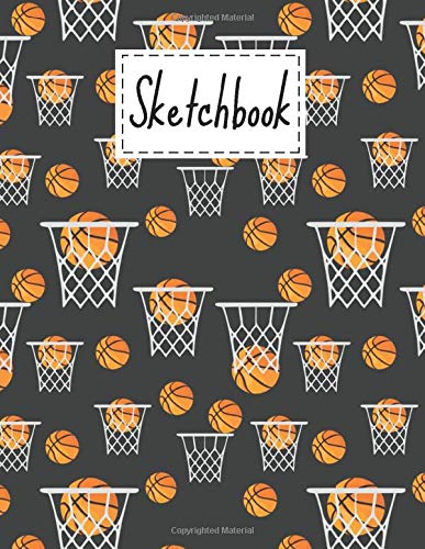Algopix Similar Product 13 - Sketchbook Basketball Gifts Themed