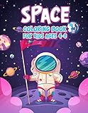 Algopix Similar Product 14 - Space Coloring Book For Kids Ages 48