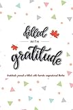 Algopix Similar Product 14 - filled with Gratitude journal a filled