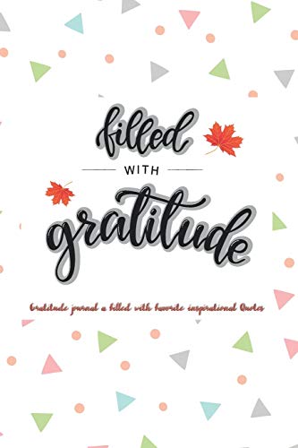Algopix Similar Product 13 - filled with Gratitude journal a filled