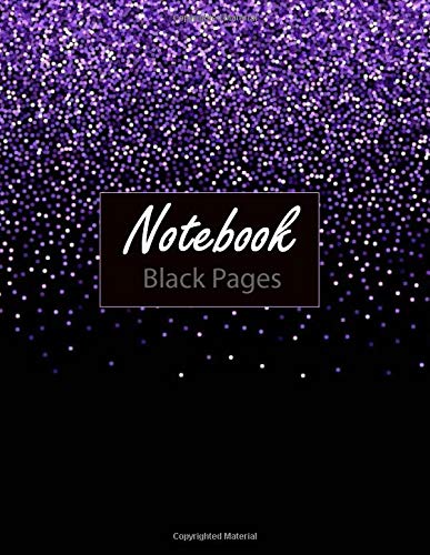 Algopix Similar Product 8 - Notebook  Black Pages  100 Pages