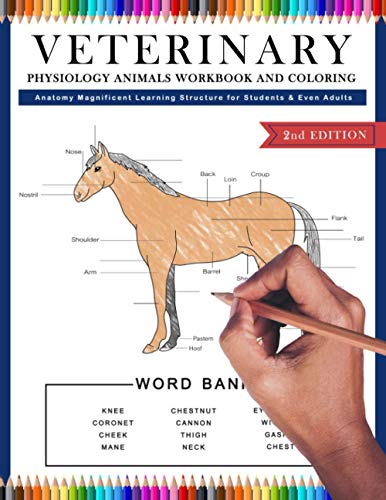 Algopix Similar Product 20 - Veterinary Physiology Animals Workbook