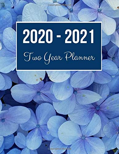 Algopix Similar Product 15 - 20202021 Two Year Planner Blue