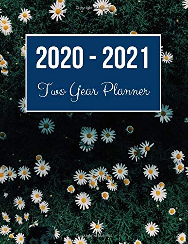 Algopix Similar Product 9 - 20202021 Two Year Planner Daisy