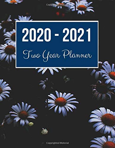 Algopix Similar Product 7 - 20202021 Two Year Planner Daisy