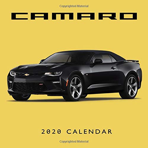 Algopix Similar Product 2 - Camaro 2020 Calendar Monthly Calendar