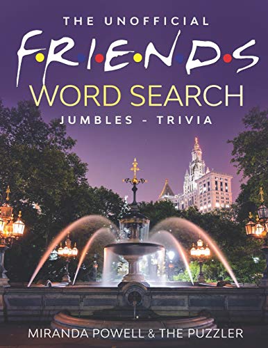 Algopix Similar Product 20 - THE UNOFFICIAL FRIENDS WORD SEARCH