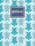 Algopix Similar Product 9 - Blue Turtle Notebook Journal