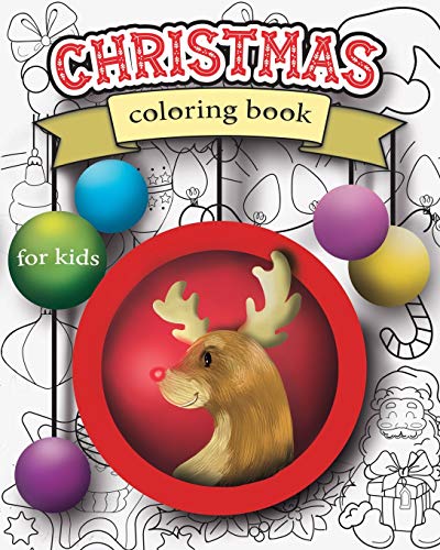 Algopix Similar Product 6 - Christmas coloring book for kids