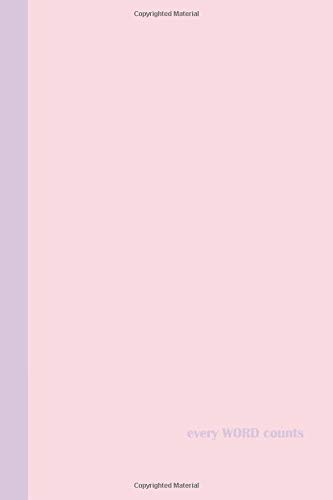 Algopix Similar Product 10 - Sketch Journal Every Word Counts Pink