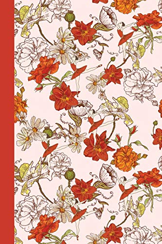 Algopix Similar Product 6 - Journal Pink Roses Pink and Green
