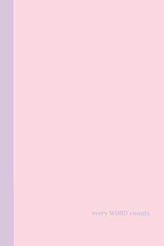 Algopix Similar Product 13 - Journal Every Word Counts Pink and