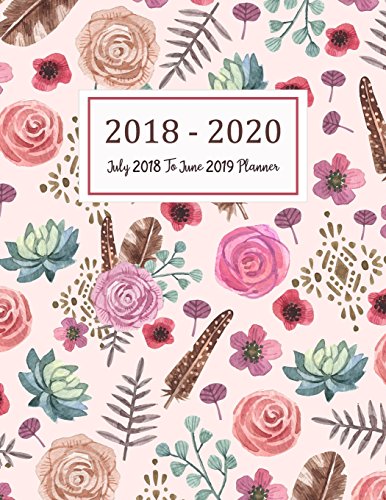 Algopix Similar Product 12 - July 2018 To June 2019 Planner Two