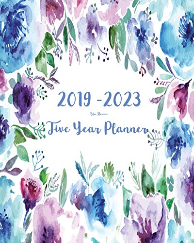 Algopix Similar Product 7 - 20192023 Five Year Planner Blue