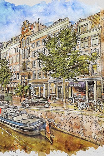 Algopix Similar Product 19 - Amsterdam Canal Notebook
