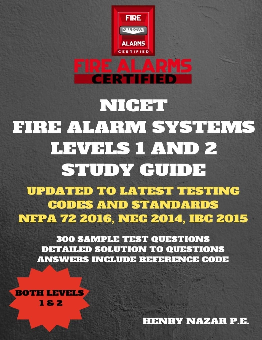 Algopix Similar Product 5 - NICET Fire Alarm Systems Levels 1  2