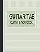 Algopix Similar Product 10 - Guitar Tab Journal  Notebook 1
