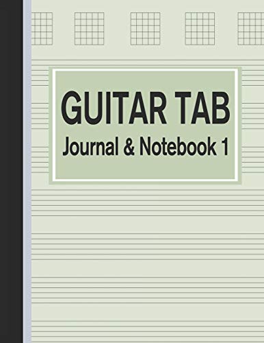 Algopix Similar Product 8 - Guitar Tab Journal  Notebook 1