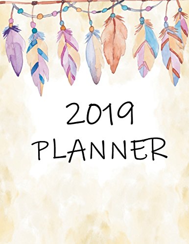 Algopix Similar Product 4 - 2019 Planner WatercolorA Year 365