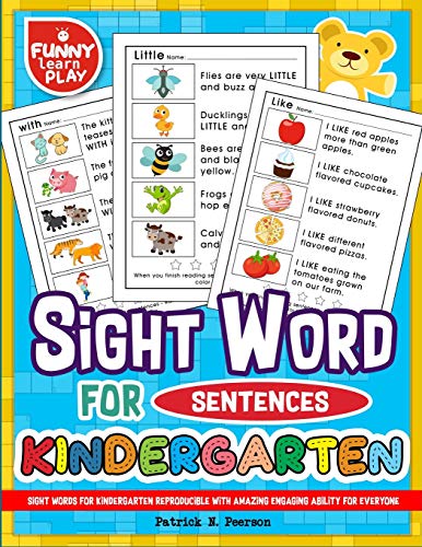 Algopix Similar Product 10 - Sight Words for Kindergarten