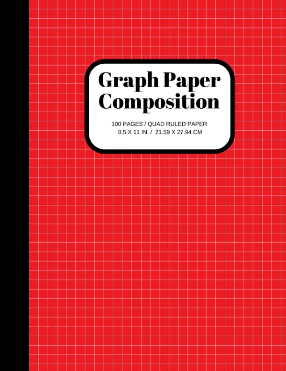 Algopix Similar Product 13 - Graph Paper Composition Notebook Grid