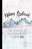 Algopix Similar Product 1 - Hiking Logbook Hiking Journal With