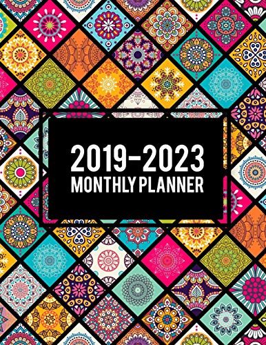 Algopix Similar Product 5 - 20192023 Monthly Planner Colorful
