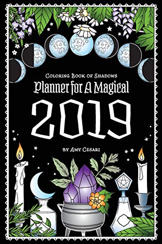 Algopix Similar Product 13 - Coloring Book of Shadows Planner for a