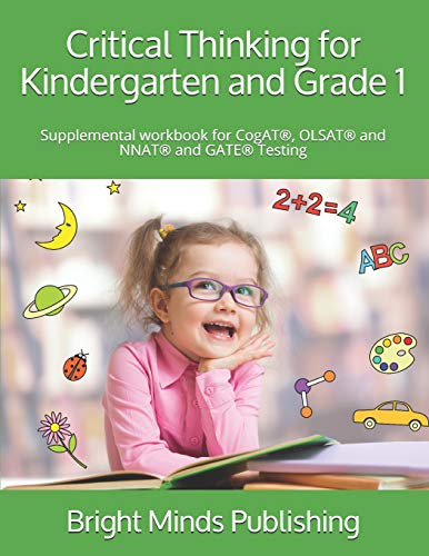 Algopix Similar Product 19 - Critical Thinking for Kindergarten and