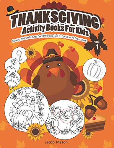 Algopix Similar Product 14 - Thanksgiving Activity Books For Kids