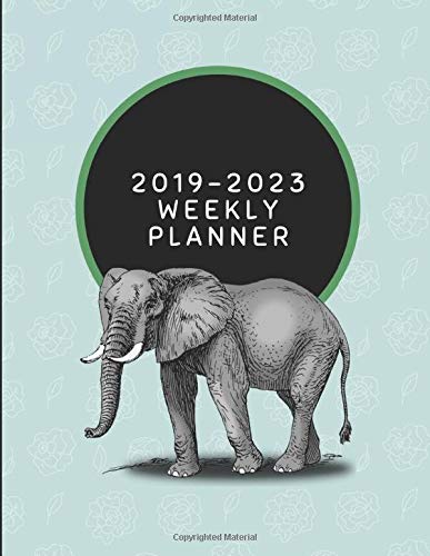 Algopix Similar Product 7 - 20192023 Weekly Planner Elephant