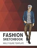 Algopix Similar Product 7 - Fashion Sketchbook Male Figure