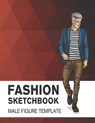 Algopix Similar Product 18 - Fashion Sketchbook Male Figure