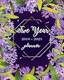 Algopix Similar Product 3 - 20192023 Five Year Planner Purple