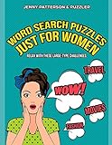 Algopix Similar Product 2 - WORD SEARCH PUZZLES JUST FOR WOMEN 