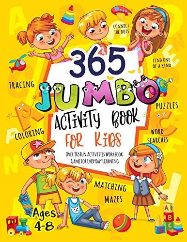 Algopix Similar Product 9 - 365 Jumbo Activity Book for Kids Ages