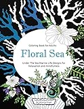 Algopix Similar Product 6 - Floral Sea Adult Coloring Book A
