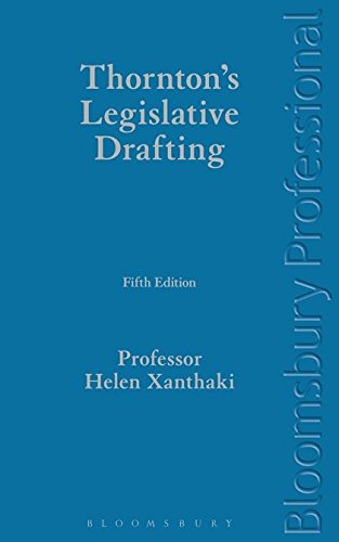 Algopix Similar Product 12 - Thorntons Legislative Drafting Fifth