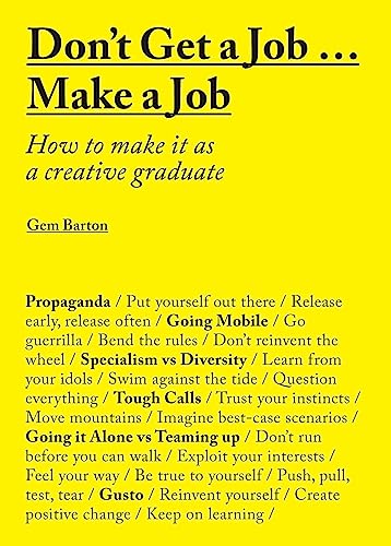 Algopix Similar Product 1 - Dont Get a Job Make a Job How to